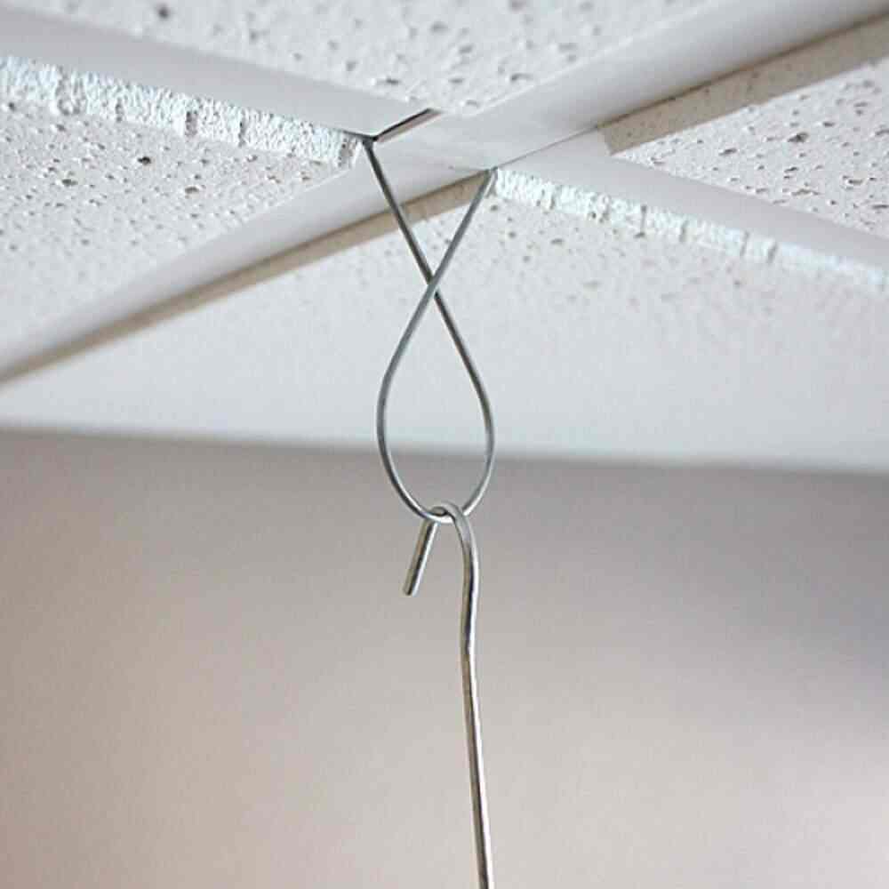 Buy Houseables Ceiling Hook Clips 100 Pack 2 5 10 Lb Support