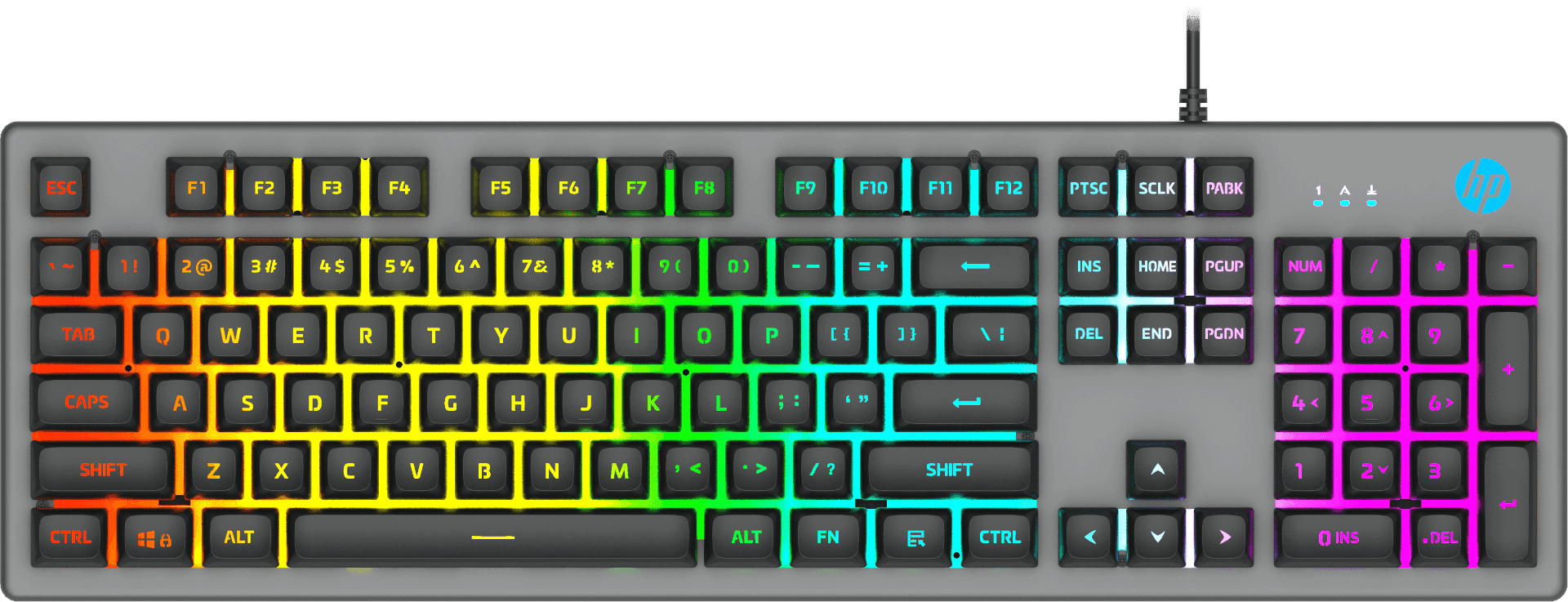 HP K500F Gaming Keyboard (7ZZ97AA)