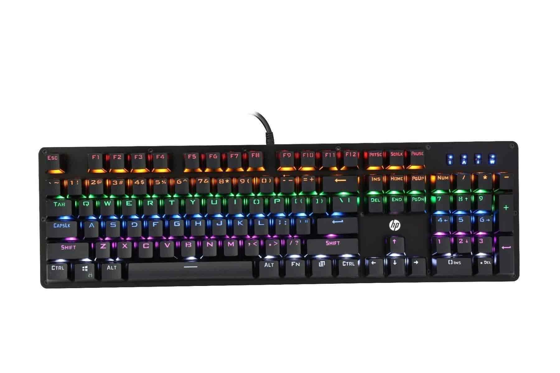 HP K100 Gaming Keyboard (1D763AA, Black)