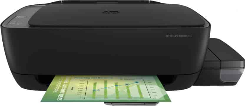 HP WL 410 Multi-function Color Inkjet Printer (Black)