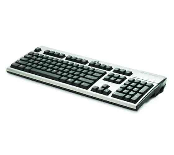 HP USB SmartCard CCID Metal Keyboard (E6D77AA)