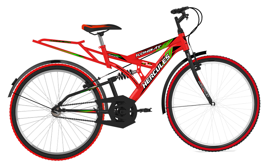 Hercules Red Black Bicycle Hercules Red Black Cycle Price