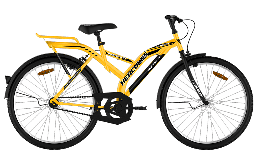 Hercules yellow cycle hotsell