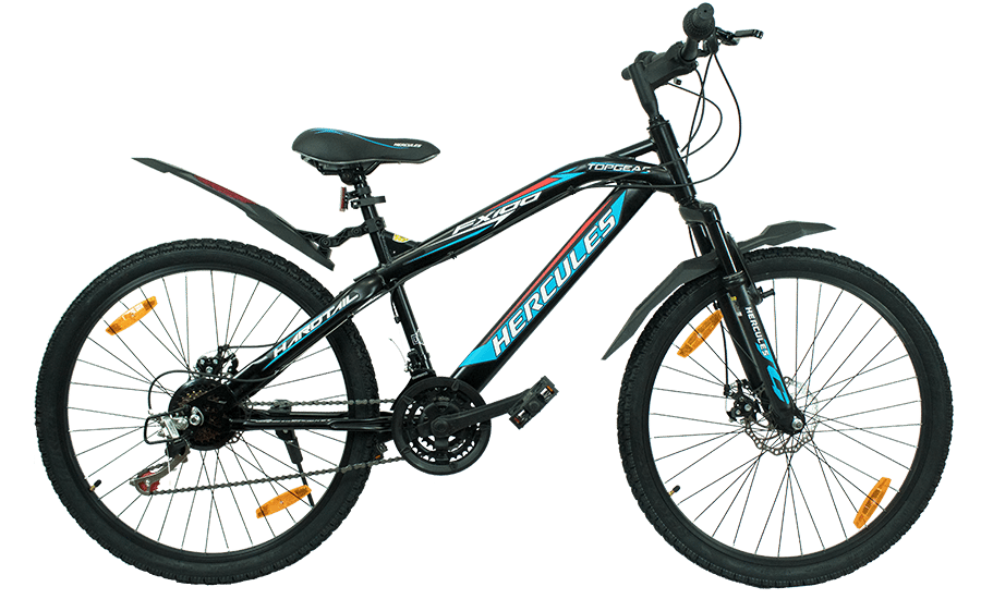 Hercules Matt Black Blue Bicycle Hercules Matt Black Blue