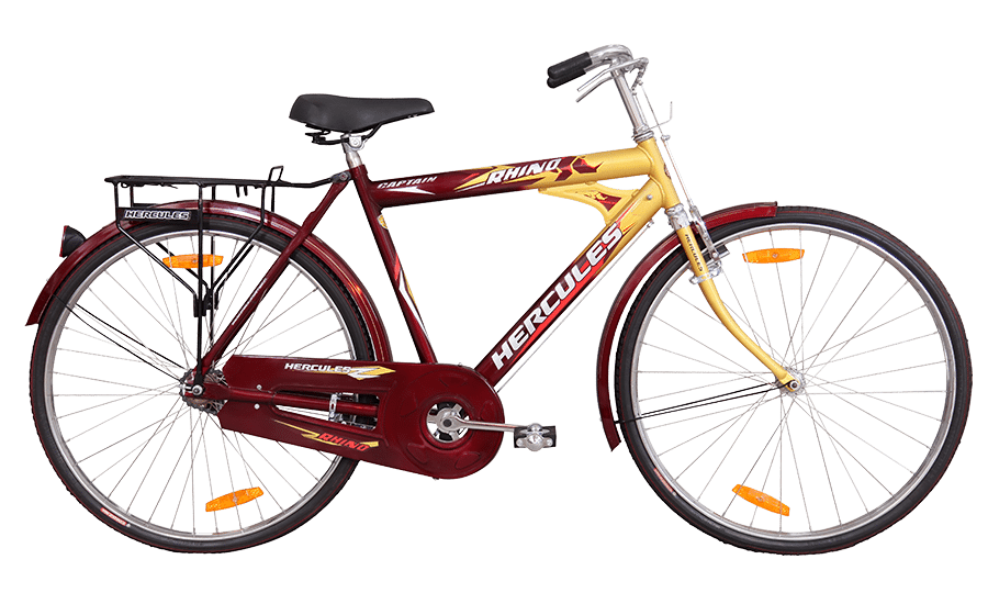 Hercules Rhino Bicycle 26t Black With Canary Yellow in Kolkata