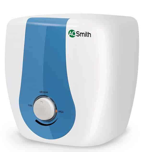 AO Smith Electric 15 ltr Storage Geyser White, Electric Blue (HSE-SDS-015)