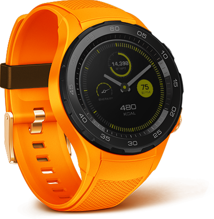 Huawei watch 2 sales 4g dynamic orange