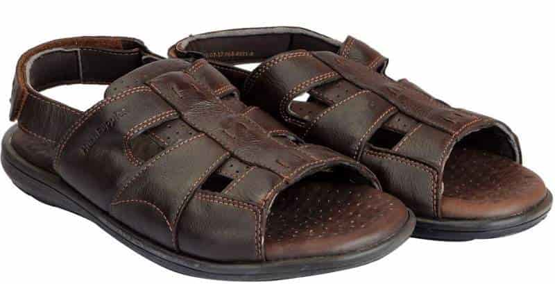 Hush Puppies Men Sandals (Size - 8, Brown)