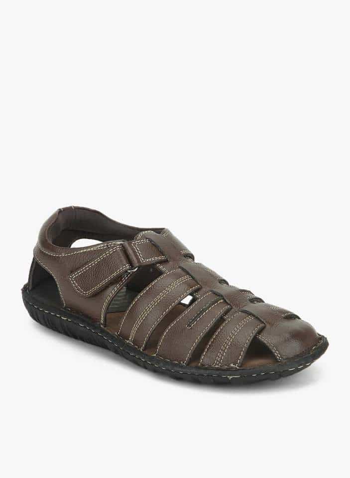Hush Puppies Men Sandals (Size - 8, Brown)