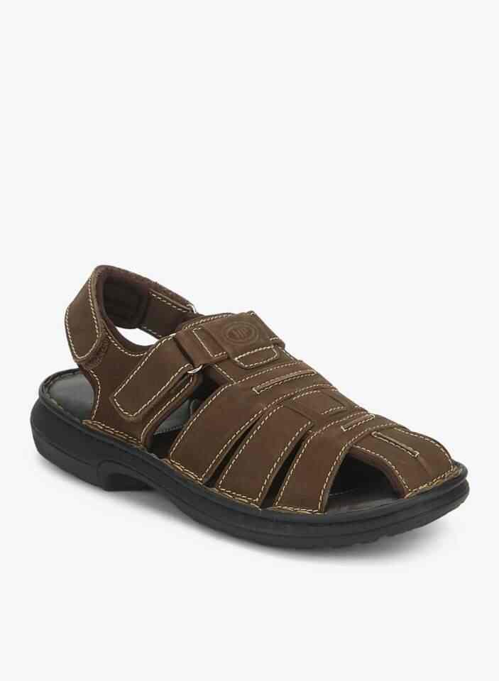 Hush Puppies Men Sandals (Size - 8, Brown)