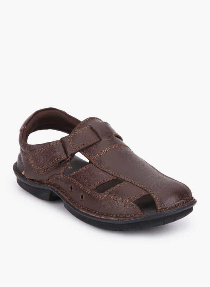 Hush Puppies Men Sandals (Size - 8, Brown)