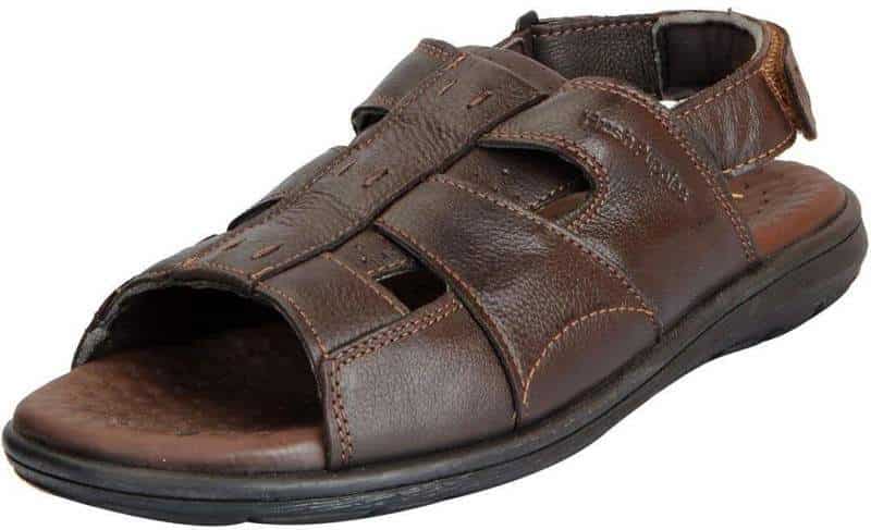 Hush Puppies Men Sandals (Size - 8, Brown)