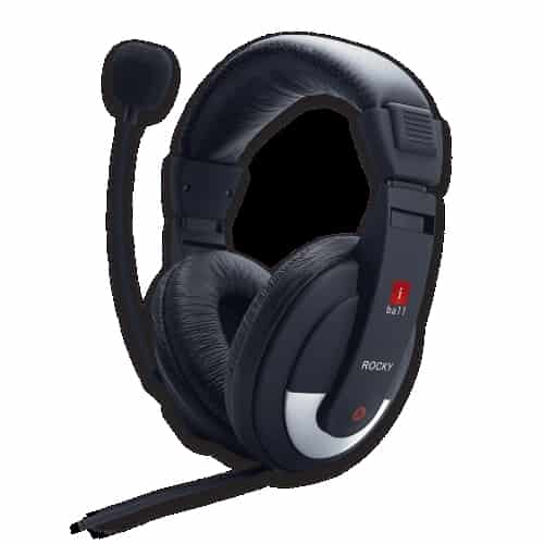 iball over ear headphones