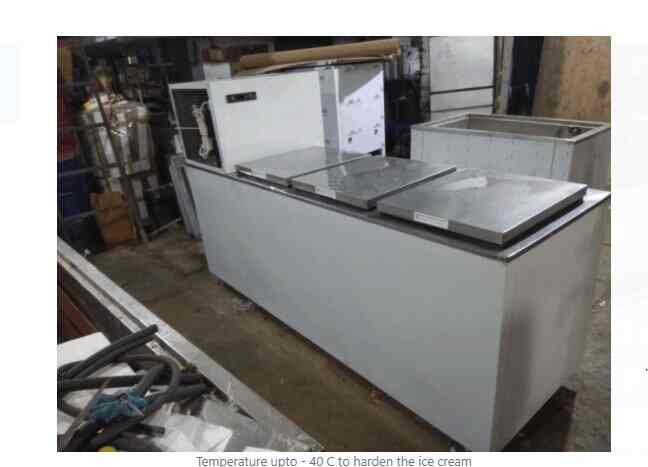 ice cream hardener machine