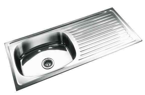 Buy Imagine Single Bowl With Drain Board Kitchen Sink Im Snk34