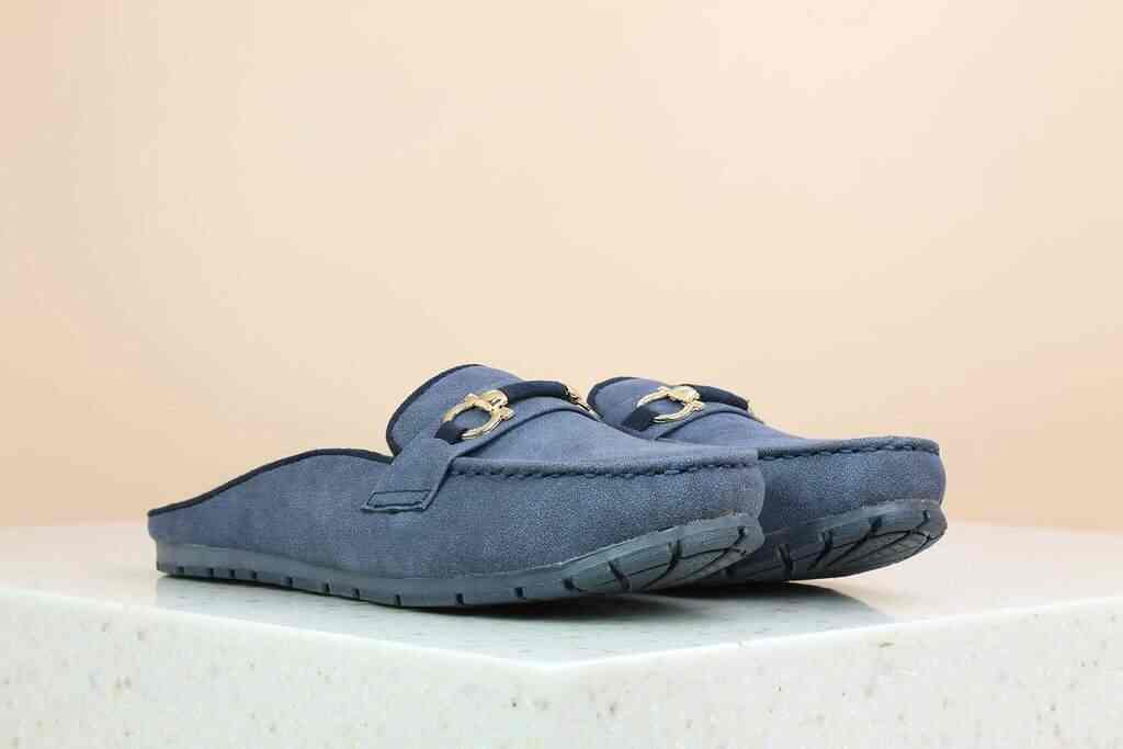 Inc.5 Flat Formal Pumps (Blue, 10)