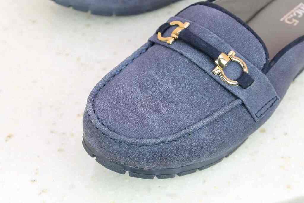 Inc.5 Flat Formal Pumps (Blue, 11)