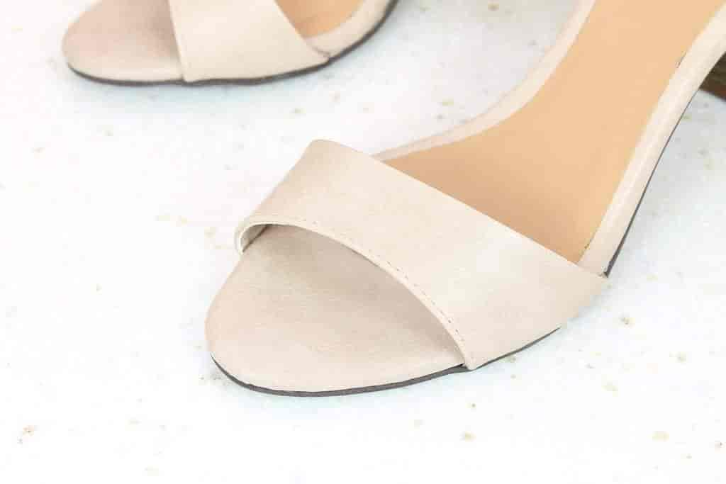 Inc.5 Block Heel Casual Sandal (Beige, 10)