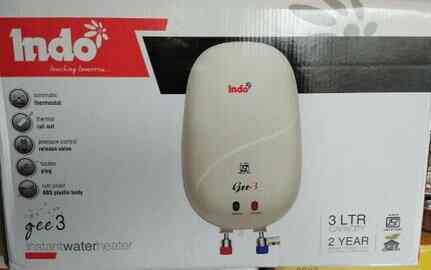 Indo Super Deluxe Stainless Steel 3.5 ltr Storage Geyser in Nagpur at best  price by Sunrise Electricals - Justdial