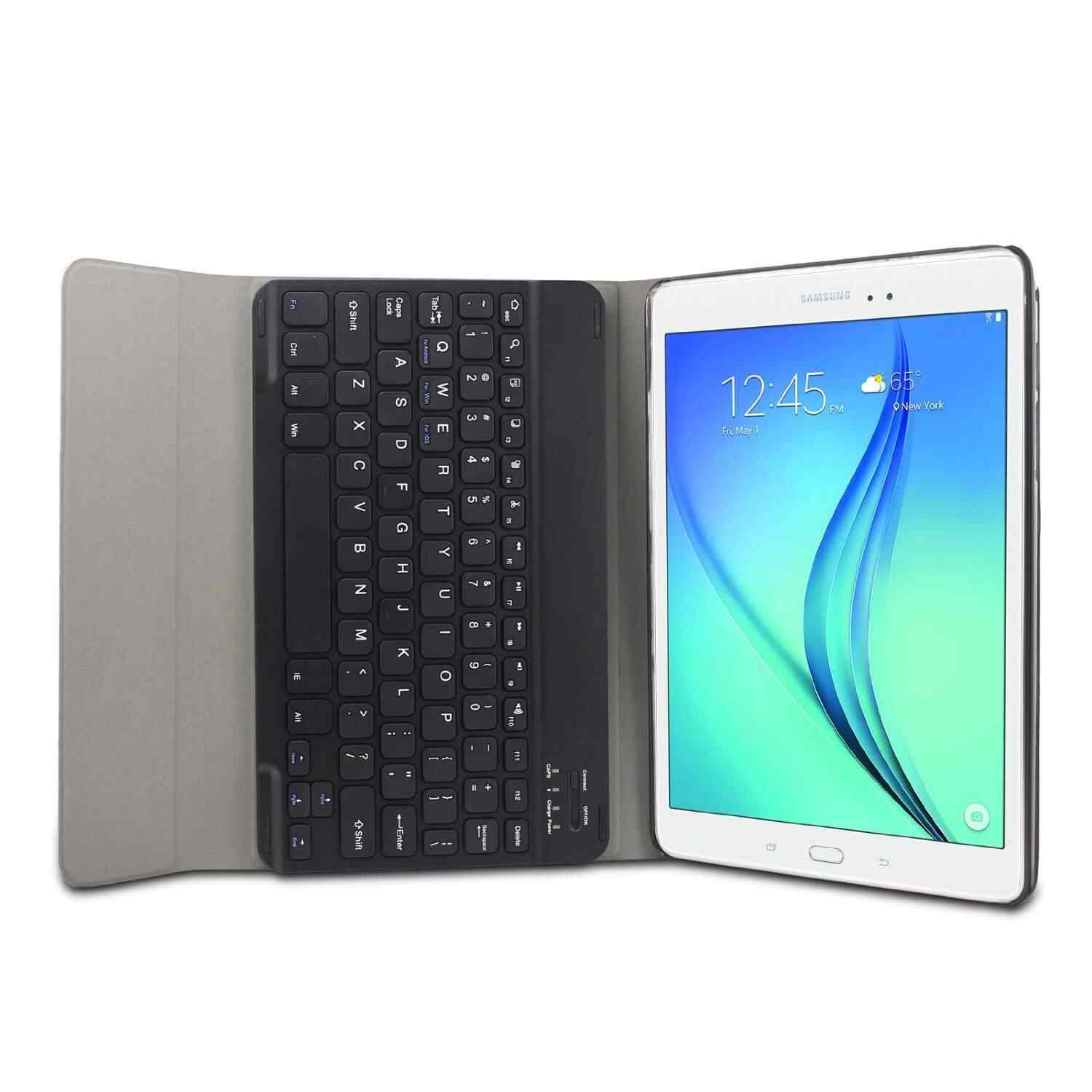 Buy Infiland Samsung Galaxy Tab A 9 7 Keyboard Case Smart Slim Shell Case Cover With Magnetically Detachable Wireless Bluetooth Keyboard For Galaxy Tab A 9 7 Inch Sm T550 Tablet Black Features Price Reviews Online Advanced bluetooth 3.0 provides a reliable connection between tablet and keyboard. justdial
