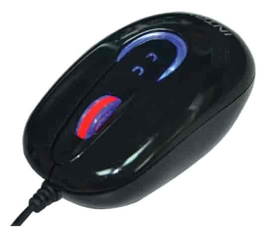 INTEX Opti Wonder Plus USB Wired Computer Mouse Black