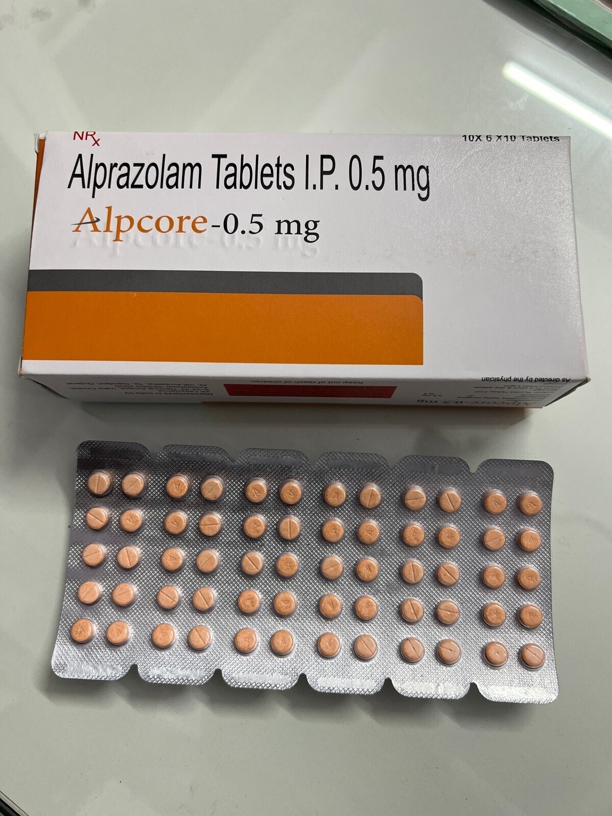 Alprazolam Tablets I.p.0.5mg