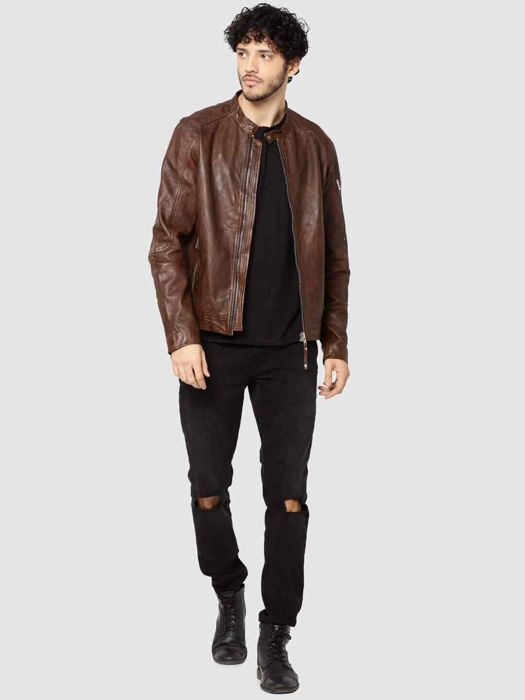 leather jacket xxl