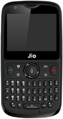 Jio Phone 2 (RAM 0.5GB, 4GB, Black)