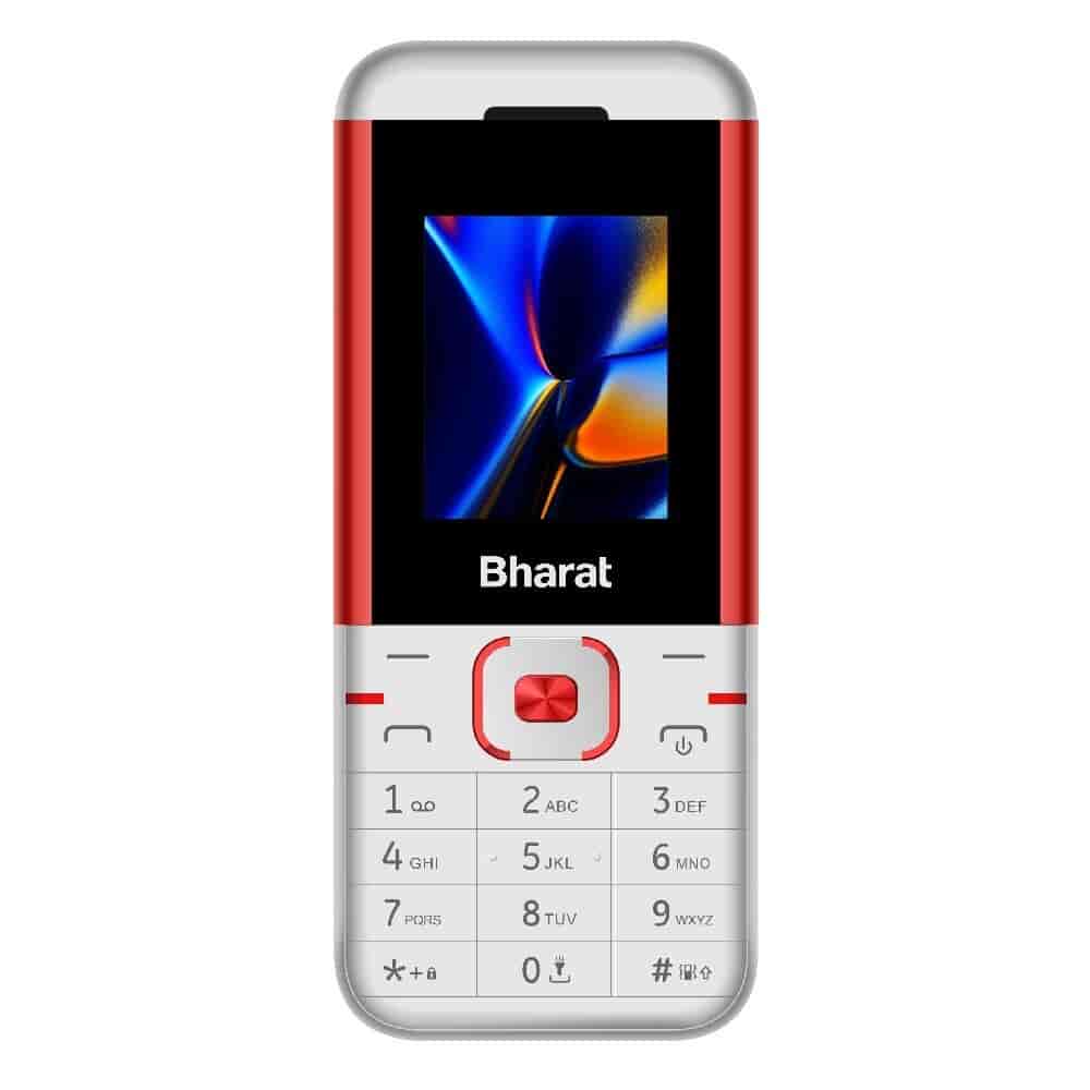 Jio Bharat K1 Karbonn (White & Red)