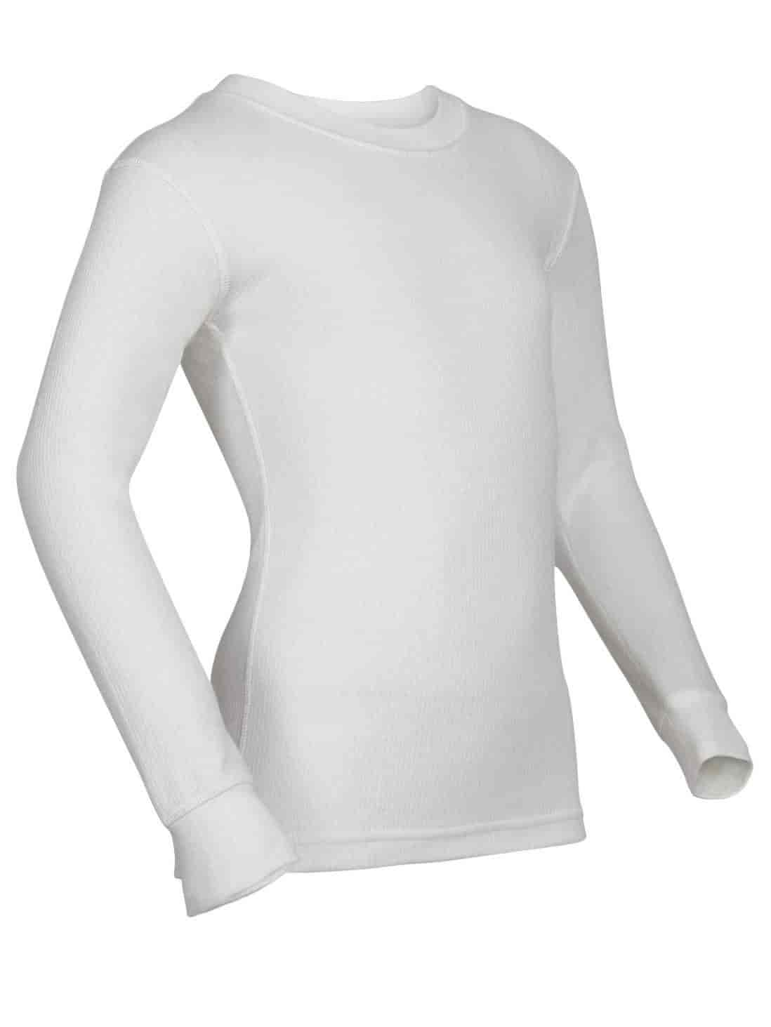 Jockey Off White Kids Thermal Long Sleeve Vest