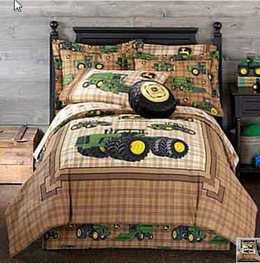 Buy John Deere Tractor Boys Full Comforter Sheets Pillow Shams