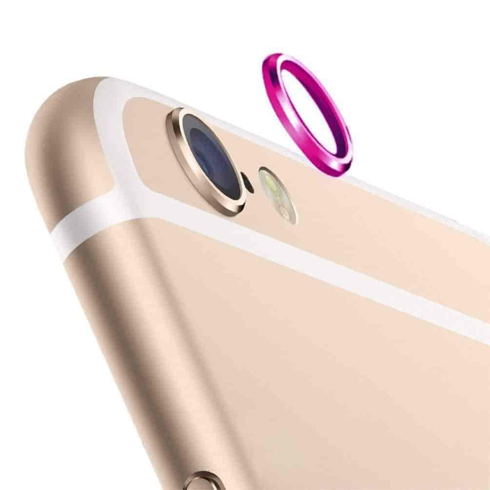 kapa camera lens protector ring cover for iphone 6 plus 6s plus rose gold