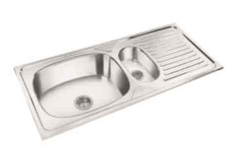 Kavar Single Bowl Veg With Drip Tray Kitchen Sink K 1024 Kavar Single Bowl Veg With Drip Tray Kitchen Sink K 1024