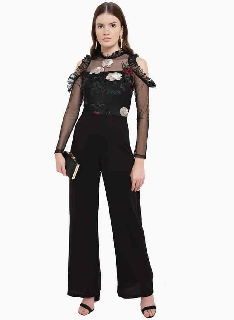 Kazo 117876 Marion Jumpsuit (Black Combo)