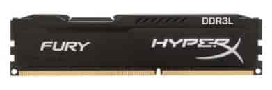 Kingston HyperX Fury 4GB Kit DDR3 1866MHz CL10 DIMM Computer RAM Black [HX318LC11FB/4]