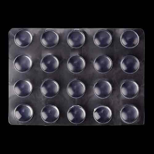 Km Transparent Adhesive Silicone Rubber Cabinet Door Bumper Pads