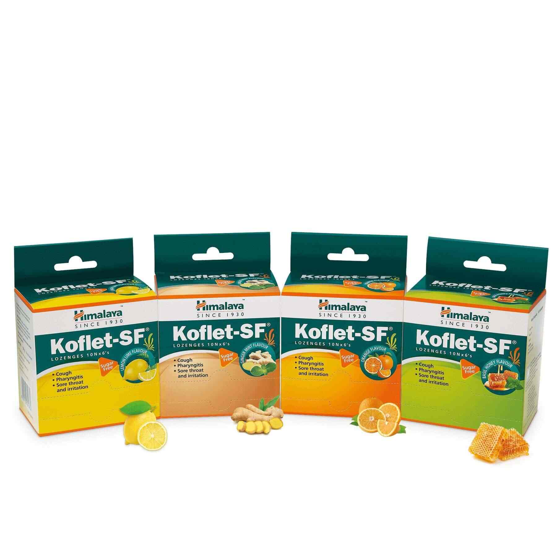 Himalaya Wellness Koflet-SF LOZENGES 1x6's Ginger mint