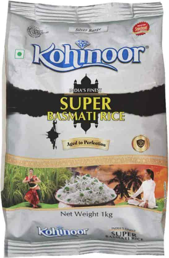 Kohinoor Super Silver Long Grain Basmati Rice - 1 kg