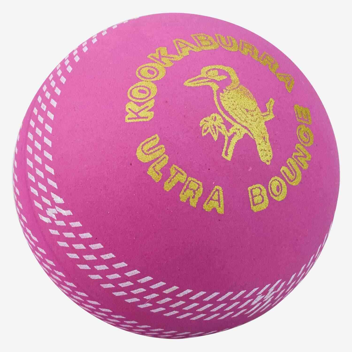 Kookaburra Ultra Bounce Cricket Ball Pink Get Best Price from