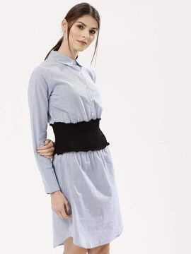 white christmas dresses Koulis Denim Dress main image 0