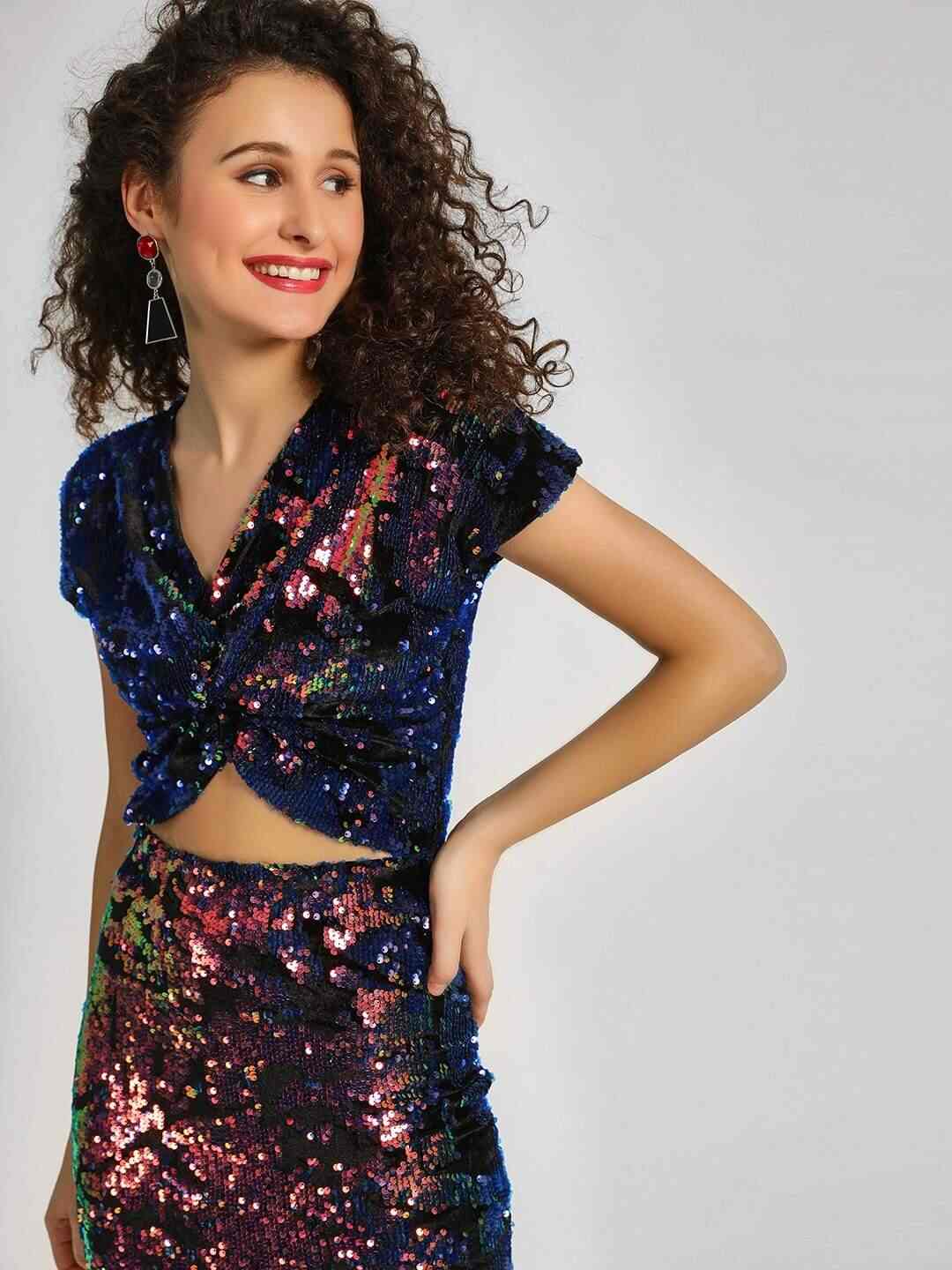 Koovs on sale sequin dress