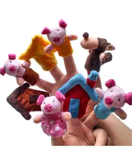 kuhu creations animal finger puppet