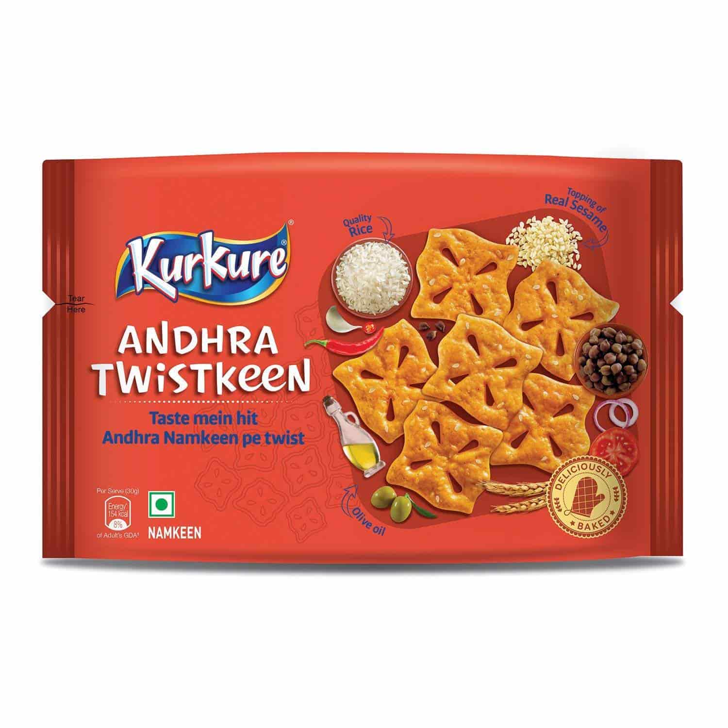 Kurkure Andhra Twistkeen - 96 gm