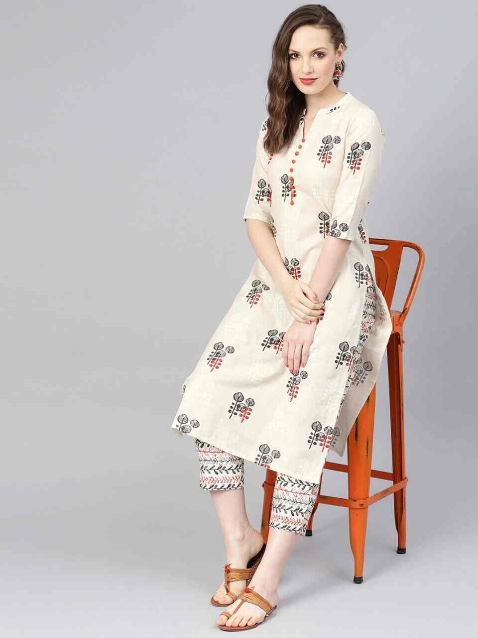 kurti and pant set