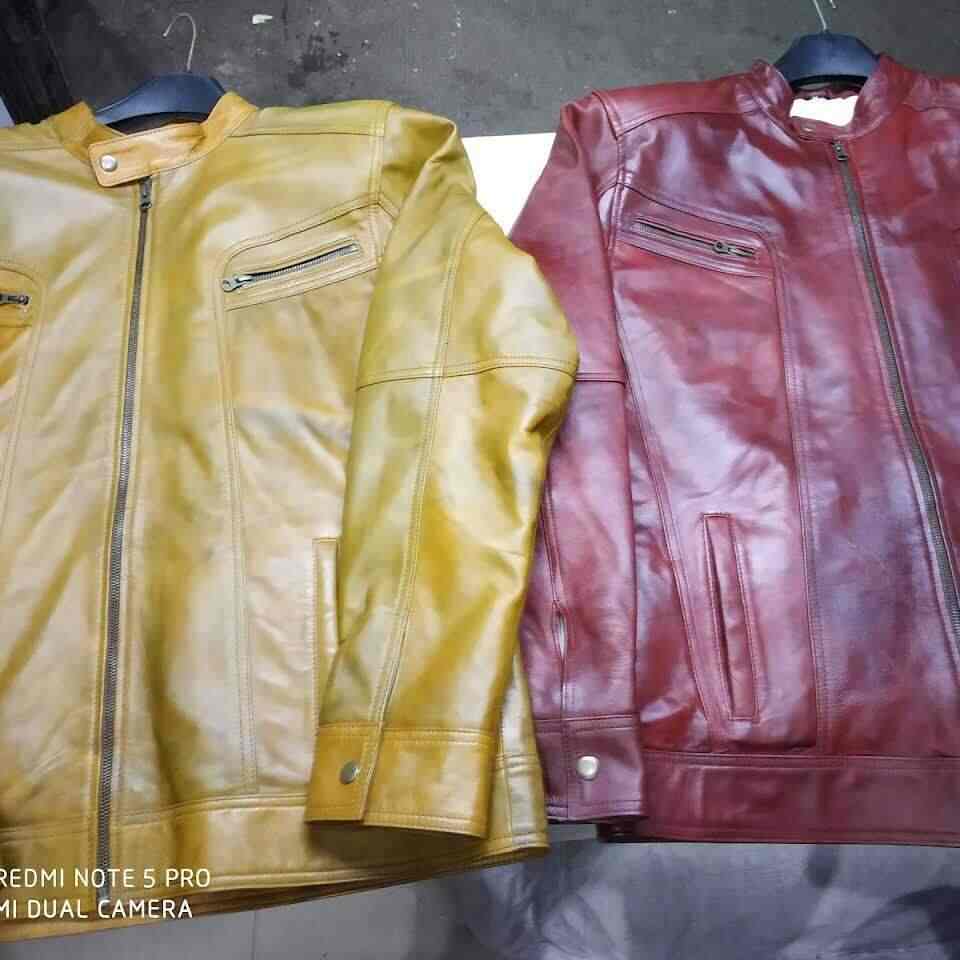 Leather Colorful Jacket in Mumbai at 