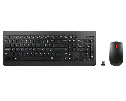 Lenovo Keyboard + Mouse Wireless Combo (4X30M39458, Black)
