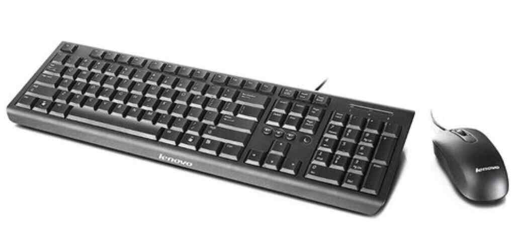Lenovo Wired Black Keyboard KM4802