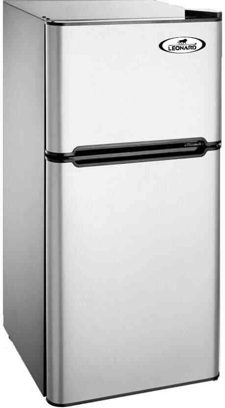 Buy Leonard Usa Double Door Refrigerator With Separate Freezer Compartment Mini Fridge Based On American Technology 120 L Compact Refrigerator Grey Features Price Reviews Online In India Justdial