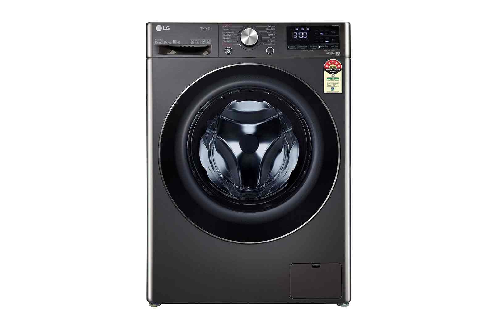 Lg Fully Automatic 10 Kg Black Vcm Washing Machine in Rajkot Dealers
