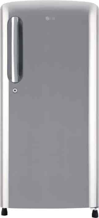LG 190L 4 Star Direct Cool Single Door Refrigerator (GL-B201APZX, Shiny Steel, Smart Inverter Compressor)